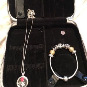 Pandora Charm Bracelet with Charms, Pandora Locket